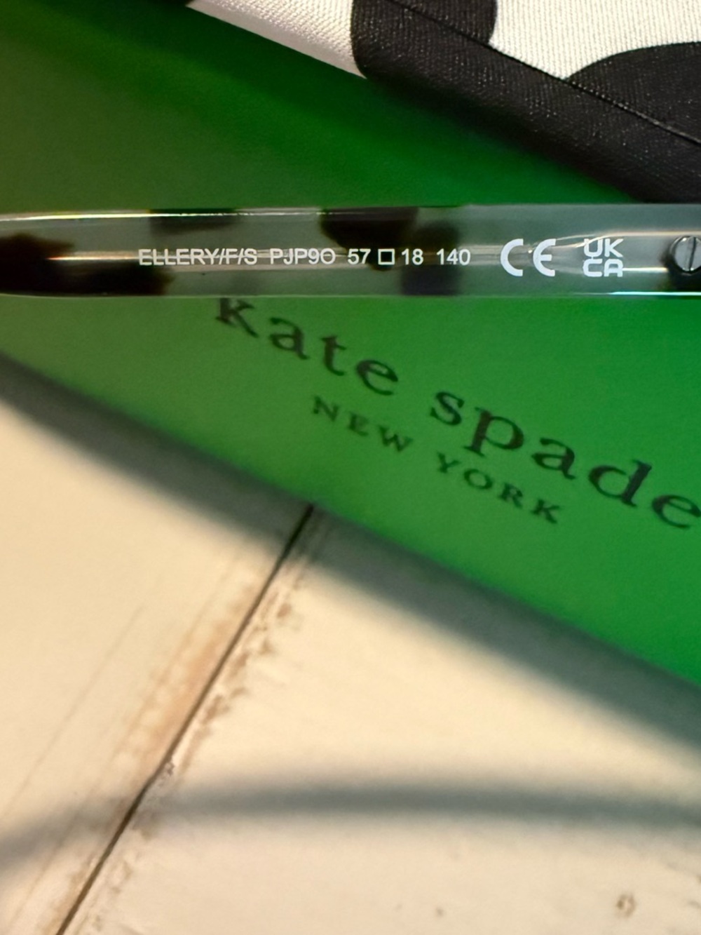 Kate Spade Sunglasses with Dark Gray Lenses - Picture 4 of 5